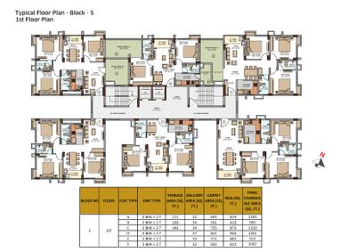 Project Image of 501.0 - 854.0 Sq.ft 2 BHK Apartment for buy in Eternia
