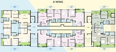 Project Image of 710.0 - 941.0 Sq.ft 1.5 BHK Apartment for buy in Goyal My Home Wakad