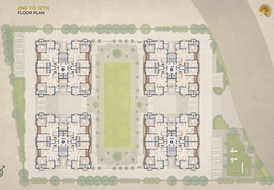 Project Image of 1061.43 - 1267.0 Sq.ft 3 BHK Apartment for buy in Flora Palms