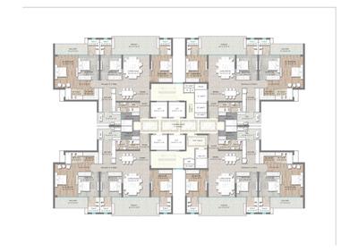 Project Image of 2350.0 - 3150.0 Sq.ft 3 BHK Apartment for buy in Suncitys Monarch Residences