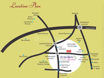 Project Image of 1009.87 - 1314.92 Sq.ft 2 BHK Apartment for buy in Sri Kamakshi Residency