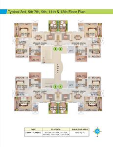 Project Image of 0.0 - 661.12 Sq.ft 2 BHK Apartment for buy in Green Amans Mannat Block C1