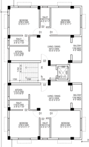 Project Image of 0.0 - 1000.0 Sq.ft 2 BHK Apartment for buy in A R Four Star Co Operative