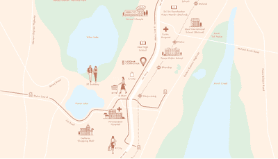 Project Image of 516.67 - 2129.96 Sq.ft 2 BHK Apartment for buy in Lodha Corinthia Tower 1 And Tower 2