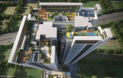 Project Image of 650.57 - 925.27 Sq.ft 2 BHK Apartment for buy in Eisha 33 Central Avenue Wing F 1