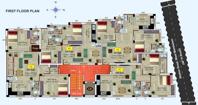 Project Image of 745.0 - 1657.97 Sq.ft 2 BHK Apartment for buy in Minerva Rangalaya