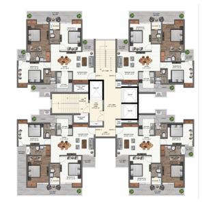 Project Image of 0.0 - 951.8 Sq.ft 3 BHK Apartment for buy in Blissbel