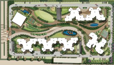 Project Image of 1495.0 - 2465.0 Sq.ft 3 BHK Apartment for buy in Lotus Greens Arena II