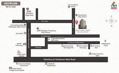 Project Image of 1404.0 - 1409.0 Sq.ft 3 BHK Apartment for buy in Sree Guru Vikas