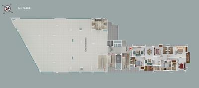 Project Image of 1626.0 - 2766.0 Sq.ft 3 BHK Apartment for buy in Arya Bhangy Centara
