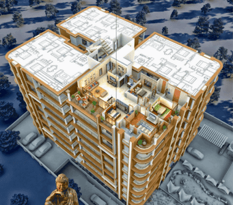 Project Image of 0.0 - 1820.0 Sq.ft 5 BHK Apartment for buy in Shreenathji Palace
