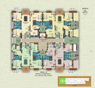 Project Image of 1400.0 - 1611.0 Sq.ft 3 BHK Apartment for buy in LCS City Utopia