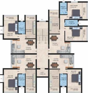 Project Image of 656.6 - 1195.0 Sq.ft 1 BHK Apartment for buy in Gulshan Avenue