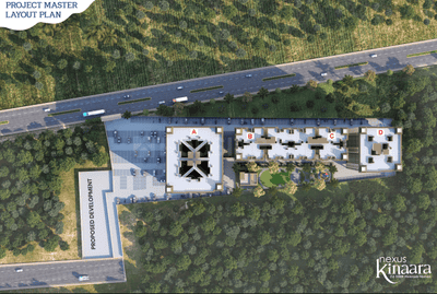 Project Image of 387.5 - 792.87 Sq.ft 2 BHK Apartment for buy in Nexus Kinaara B C