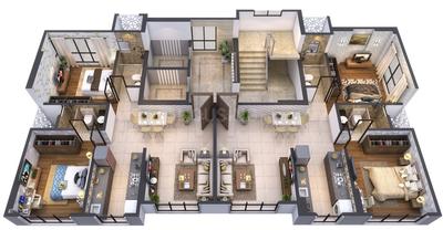 Project Image of 632.92 - 815.69 Sq.ft 2 BHK Apartment for buy in JPV Pratap Gaurav