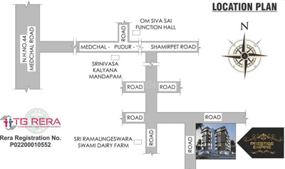 Project Image of 940.0 - 960.0 Sq.ft 2 BHK Apartment for buy in Prestige Empire