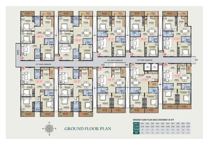 Project Image of 1203 Sq.ft 2 BHK Apartment / Flat for sale in Hennur for Rs. 9864600