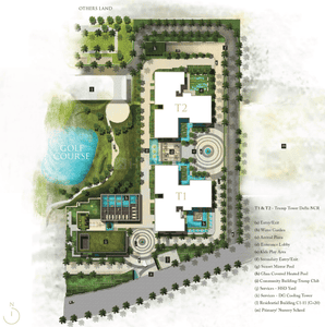 Project Image of 3525.0 - 6050.0 Sq.ft 3 BHK Apartment for buy in Trump Towers Delhi NCR