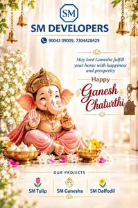 Project Image of 0.0 - 322.44 Sq.ft 1 BHK Apartment for buy in SM Ganesha
