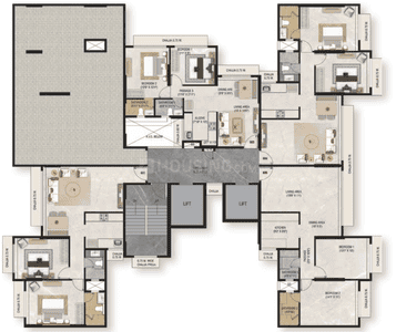 Project Image of 484.16 - 1236.45 Sq.ft 1 BHK Apartment for buy in Concrete Sai Swayam