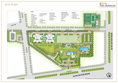 Project Image of 1568.89 - 1959.24 Sq.ft 3 BHK Apartment for buy in Puri The Aravallis