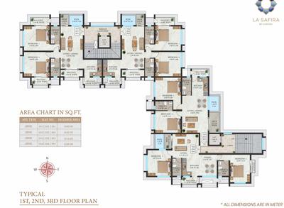 Project Image of 1314.92 - 1764.2 Sq.ft 2 BHK Apartment for buy in Aaroha La Safira