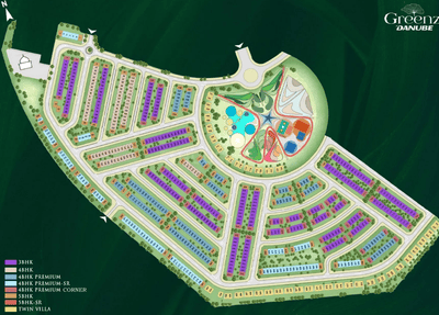 Project Image of 2400.0 - 3950.0 Sq.ft 3.5 BHK Villa for buy in Danube Greenz