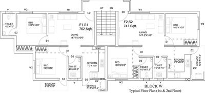 Project Image of 679.0 - 1153.0 Sq.ft 2 BHK Apartment for buy in Ruby Star City