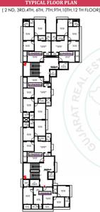 Project Image of 934.95 - 965.09 Sq.ft 3 BHK Apartment for buy in Hiradhan Sanket