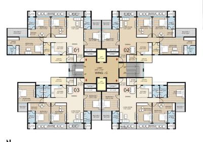 Project Image of 698.0 - 2294.0 Sq.ft 1 BHK Apartment for buy in Swastik East 12