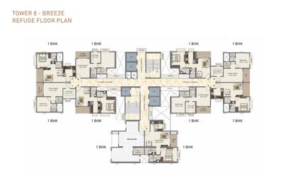 Project Image of 415.49 - 1125.8 Sq.ft 1 BHK Apartment for buy in Paradise Sai World Dreams