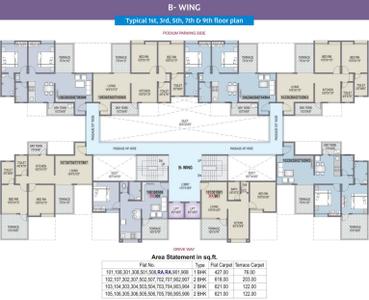 Project Image of 427.0 - 851.0 Sq.ft 1 BHK Apartment for buy in DSP D S Vrindavan