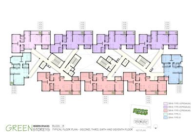 Project Image of 868.86 - 1143.34 Sq.ft 2 BHK Apartment for buy in Green Storeys