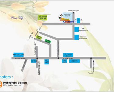 Prabhavathi Orchard 2 Location Plan 1