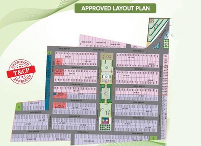 Project Image of 409.46 - 2548.68 Sq.ft Residential Plot Plot for buy in Shiv Alaska Green West
