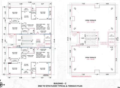 Project Image of 891.36 - 1135.38 Sq.ft 3 BHK Apartment for buy in Avantis Ofira Parshwanath