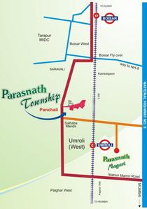 Project Image of 213.0 - 398.0 Sq.ft 1 BHK Apartment for buy in Shreenath Parasnath Township Building 1 And 2