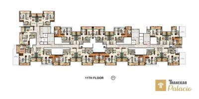 Project Image of 488.68 - 650.0 Sq.ft 2 BHK Apartment for buy in Thanekar Palacio Phase 1