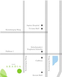 Project Image of 845.0 - 1210.0 Sq.ft 2 BHK Apartment for buy in Aradia