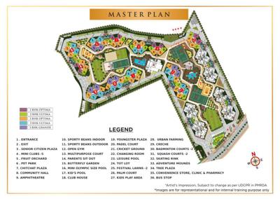Project Image of 720.0 - 1175.0 Sq.ft 2 BHK Apartment for buy in Pride Purple Park Titan Phase II