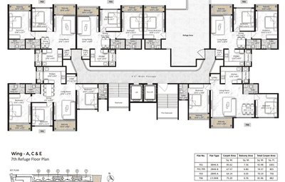Project Image of 756.0 - 1041.0 Sq.ft 2 BHK Apartment for buy in Saheel Itrend Vesta