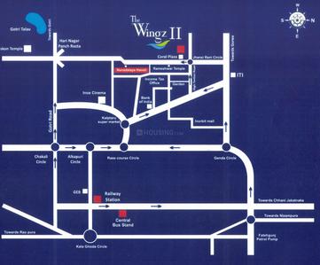 Project Image of 760.0 - 862.0 Sq.ft 3 BHK Apartment for buy in Brahma The Wingz II