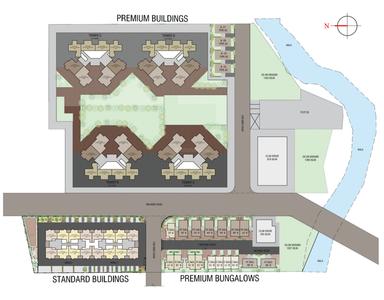 Project Image of 1164.0 - 2370.0 Sq.ft 2 BHK Apartment for buy in Vrindavan Estate