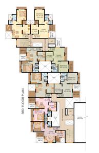 Project Image of 355.0 - 386.0 Sq.ft 1 BHK Apartment for buy in Contendre Jinyash