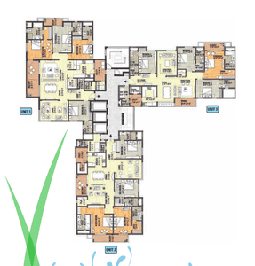 Project Image of 2000.15 - 3836.58 Sq.ft 4 BHK Apartment for buy in Adani Water Lily Ph 2 Towers C1 C2 C3 C4