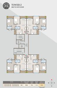 Project Image of 688.0 - 970.58 Sq.ft 2 BHK Apartment for buy in Officers Enclave