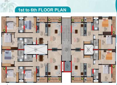 Project Image of 1247.0 - 1621.0 Sq.ft 2 BHK Apartment for buy in Karnish Park