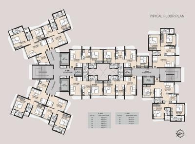 Project Image of 376.0 - 691.0 Sq.ft 1 BHK Apartment for buy in Ascend Tower