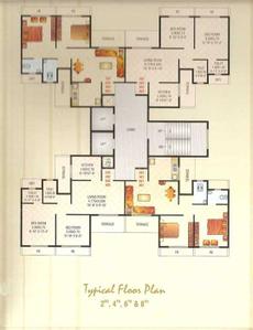 Project Image of 977.0 - 1076.0 Sq.ft 2 BHK Apartment for buy in Raj Heights