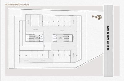 Project Image of 523.66 - 671.24 Sq.ft 2 BHK Apartment for buy in Upvan Skyline